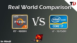 i7 10750H vs Ryzen 7 4800H 🔥 Real World Comparison [upl. by Anawyt]