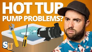 HOT TUB Pump Not Working 6 Common Problems amp Fixes  Swim University [upl. by Ynehteb]