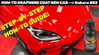 Graphene Ceramic Coating a BRZ  StepByStep Application Guide for Graphene Ceramic Coating [upl. by Yaniv]