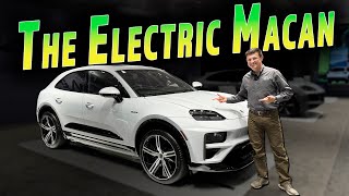 2024 Porsche Macan EV First Look [upl. by Ellesor937]