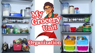 My Grocery Unit Organization  Kitchen Pantry Restock  Pantry Organization in Tamil [upl. by Esdras]