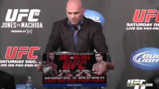 UFC 140 Postfight Press Conference [upl. by Aleb]