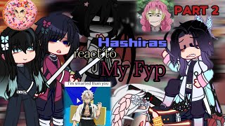 Hashiras react to my fyp  2  sanegiyuu obamitsu  slight rengiyuu [upl. by Aerua]