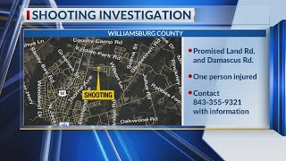 Deputies investigate shooting in Kingstree 1 injured [upl. by Booth]