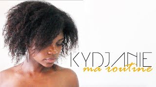 Routine Capillaire Naturelle pour cheveux afro crépus frisés bouclés et défrisés avec KYDJANIE Sp [upl. by Kcinimod]