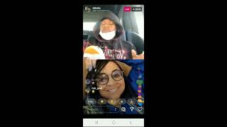 DaBaby IG Live  4120  w B Simone amp Raven Symone [upl. by Edivad]