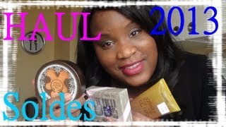 Haul SOLDES 2013  SEPHORA TBS  Camaieu [upl. by Africa]