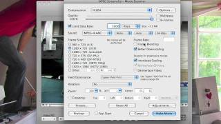 How to set Presets in MPEG Streamclip for exporting 720p HD video [upl. by Dihgirb111]