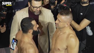 ADAMEK  KHALIDOV OSTATNIE FACE TO FACE PRZED WALKÄ„ TĹUMY KIBICĂ“W [upl. by Weylin102]