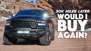 30k miles later  Should you buy a Ram Rebel owners review [upl. by Dorsy]