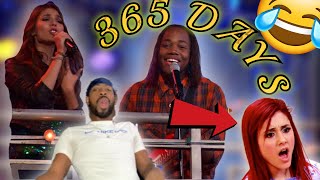 CAT TO TURNT Victorious Karaoke  365 Days  Nickelodeon UK FUNNYREACTION [upl. by Dedra915]