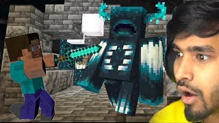 I Found SECRET Ancient City ampWarden In Minecraft Surviva lEPIC FIGHT WITH WARDEN MINECRAFT GAMEPLAY [upl. by Tehr]