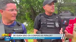 Alô Juca Polícia tenta identificar corpos encontrados em área de mata em Pirajá [upl. by Ingraham545]