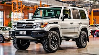 ALL NEW TOYOTA LAND CRUISER 70 SERIES 2025  WALKAROUNDFACELIFTEXTERIOR amp INTERIORALL DETAILS [upl. by Tertia266]