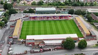 Kidderminster Harriers Stadium by Drone [upl. by Eelrihs763]