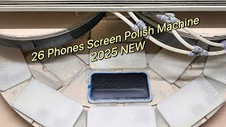 2025 NEW HODAXIN 26 phone screen scratches polish machine buffing machine iPhone 16 Samsung edge [upl. by Hagerman392]