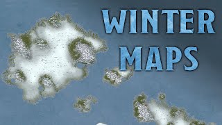 Wonderdraft Winter Maps Tutorial [upl. by Eetnod470]