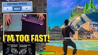 Endretta SHOWS on HANDCAM MAX AIM SPEED in Fortnite Season 7 [upl. by Neenad426]