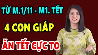 Ngã Ngửa Với 4 Con Giáp Đón Thời Khắc Trúng Lớn Tài Lộc Nhiều Không Đếm Xuể 2 Tháng Cuối Năm 2024 [upl. by Simonne]