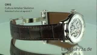 Oris Culture Artelier Skeleton 734 7591 40 51 5 21 70 FC luxusuhr24 Ratenkauf ab 20 EuroMonat [upl. by Aicnorev]