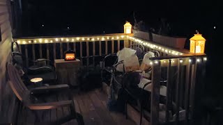 cozying up the deck ramping up the patio vibes pt 2 [upl. by Ahsenac670]