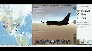 GeoFS Toronto to Detroit  Special flight with Noia39real [upl. by Darda]