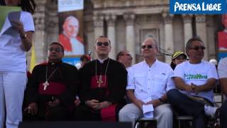 Guatemaltecos marchan por la vida y la familia [upl. by Anekahs]