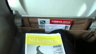 SilkAir MI378 Singapore to Kuching Malaysia [upl. by Magee]