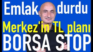 Emlak fiyatlarında düşüş hızlandı  Merkez Bankasının TL stratejisi  Borsada realizasyon [upl. by Aisetra]