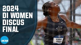 Womens discus final  2024 NCAA outdoor track and field championships [upl. by Case375]