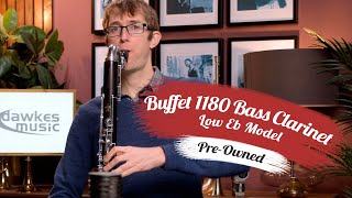 Pre Owned  Buffet 1180 Bass Clarinet [upl. by Eerhs]