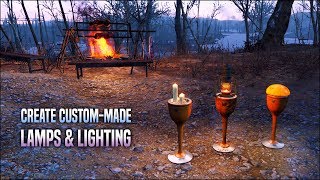 Custom Decorative Lighting for Your Settlements 🕯️ Fallout 4 No Mods Shop Class [upl. by Ethel]