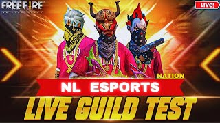 🔴NL ESPORTS GUILD TEST LIVE NATION amitffytcomedy [upl. by Tacy178]