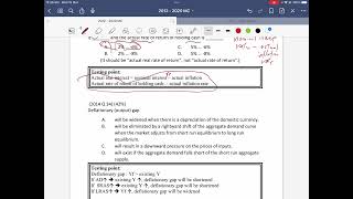 Econ 2014 MCQ28 Q30 Q32 and Q34 [upl. by Aenil565]