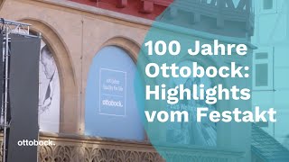 100 Jahre Ottobock Highlights vom Festakt  Ottobock [upl. by Kammerer261]