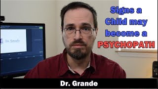 11 Signs a Child May Become a Psychopath  Psychopathic Risk Factors [upl. by Samau866]