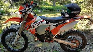 KTM XCW 300 Lectron carburetor one year review [upl. by Inalem]