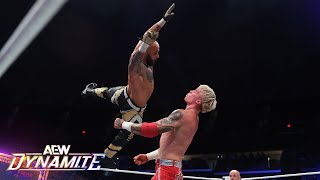 Ricochet makes his AEW Dynamite DEBUT vs Callis Family’s Kyle Fletcher  82824 AEW Dynamite [upl. by Nobie]