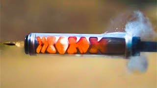 See Through Suppressor in Super Slow Motion 110000 fps  Smarter Every Day 177 [upl. by Haimehen]