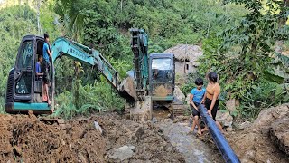 TIMELAPSE Expanding a Fish Farm Overcomes an Orphaned Boys Fate [upl. by Sairahcaz]