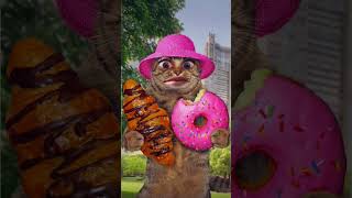 trendzjone6973 funny trending cute foodlover comedy food cat catloverviralvideo new [upl. by Lacim]