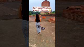 Places to visit in Sarnath sarnath varanasi travelshorts shorts [upl. by Sualokcin]