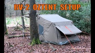 Oztent RV2 Setup [upl. by Sacci]