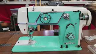 Nelco R 1000 Sewing Machine Test Run [upl. by Suhail]