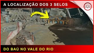 God of war A localização dos 3 selos do baú no Vale de Rio  Super dica [upl. by Lesh]