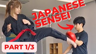 Watch An Actual Karate Class By A Japanese Sensei Part 13｜Kicks [upl. by Lelith481]