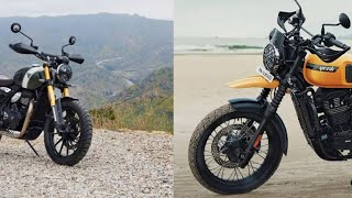 Triumph Scrambler 400x vs Yezdi scrambler [upl. by Riorsson]