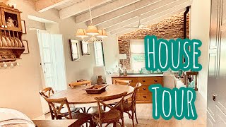 🏡 HOUSE TOUR por la casa de campo familiar • Mobiliario y decoración rústica en una casa de piedra [upl. by Yenal]