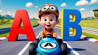 ABC Song Vehicles  Learn the Alphabet and Vehicle Sounds [upl. by Alitta]