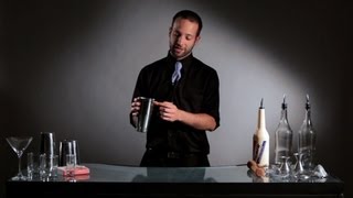 How to Do a Tin Toss  Flair Bartending [upl. by Adlev606]